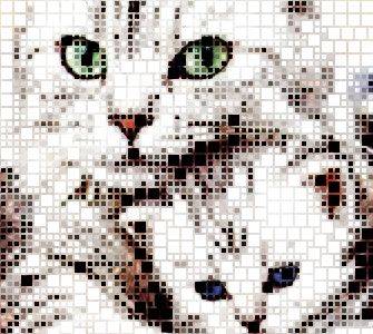 Artistic Mosaic Photo Effect 10