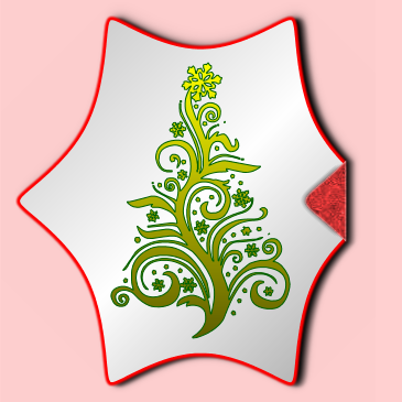 Christmas Sticker and Label Effect