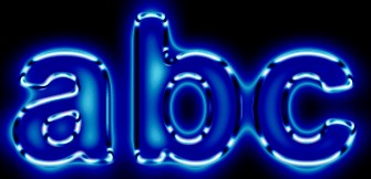 Glow Text Effect 2