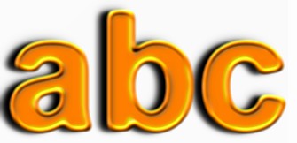 Bordered Text Effect 1