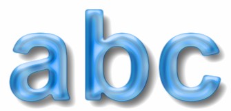 Glass Text Effect 9