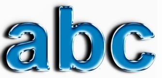 Blue Metallic Text Effect 4