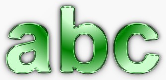 Green Metallic Text Effect 8