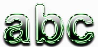 Green Metallic Text Effect 9