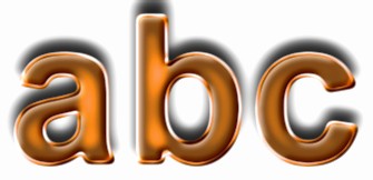Orange Metallic Text Effect 6