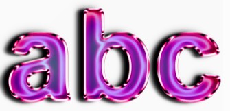 Purple Metallic Text Effect 1