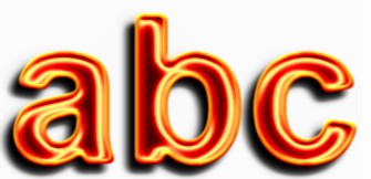 Yellow Metallic Text Effect 2