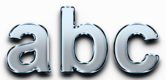 Stainless Steel Text Effect 1