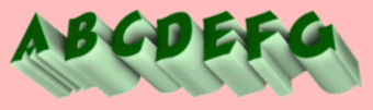 3D Text (Global Illumination) 2