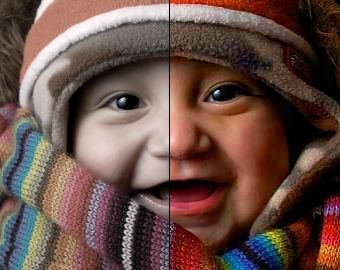Online Photo Color Enhancement