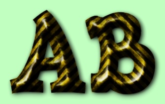 Beveled Text Effect 3