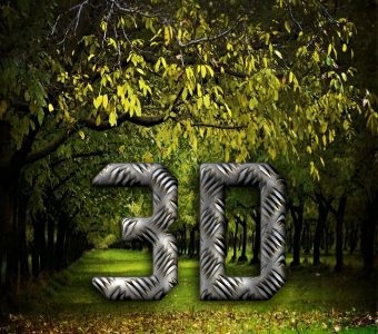 3D Text Writing on Photo