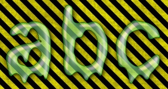 Transparent Liquid Text Effect 1