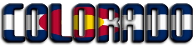 USA State Flag 3D Text Logo Effect