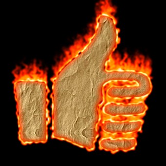 Burning Paper Logo Effect 2