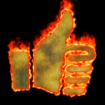Burning Paper Logo Effect 3