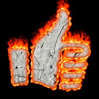 Burning Paper Logo Effect 5