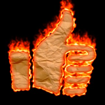 Burning Paper Logo Effect 7