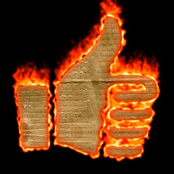 Burning Paper Logo Effect 9