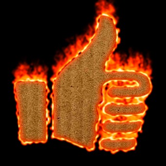 Burning Paper Logo Effect 10