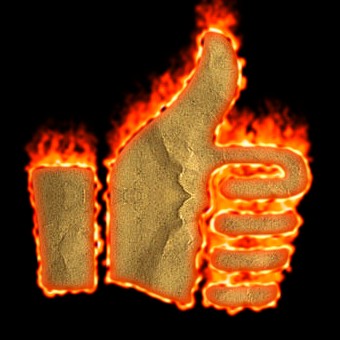 Burning Paper Logo Effect 12