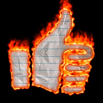 Burning Paper Logo Effect 18