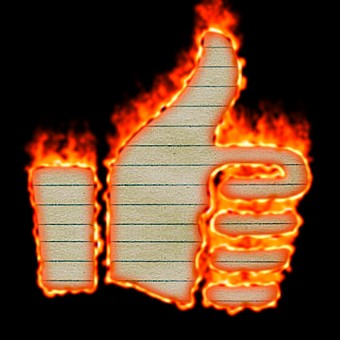 Burning Paper Logo Effect 22