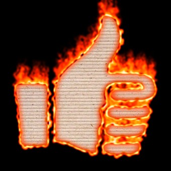 Burning Paper Logo Effect 26