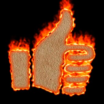 Burning Paper Logo Effect 27