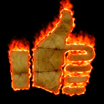 Burning Paper Logo Effect 29