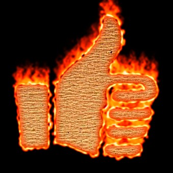 Burning Paper Logo Effect 35