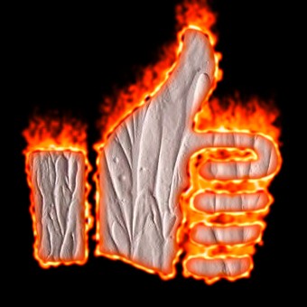 Burning Paper Logo Effect 36