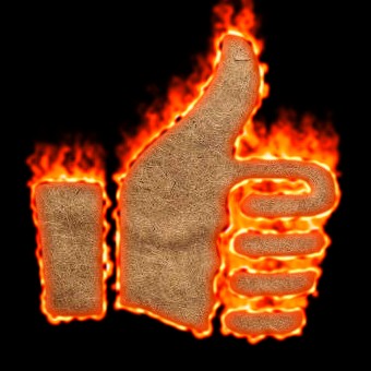 Burning Paper Logo Effect 38