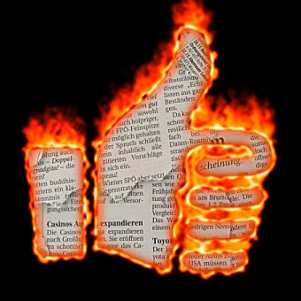 Burning Paper Logo Effect 43