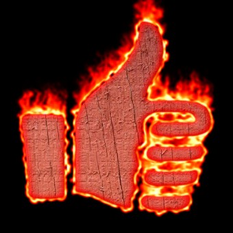 Burning Wood Logo Effect 8