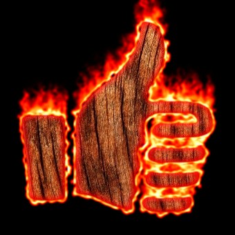 Burning Wood Logo Effect 13