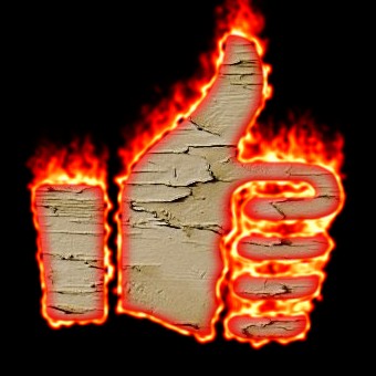 Burning Wood Logo Effect 17