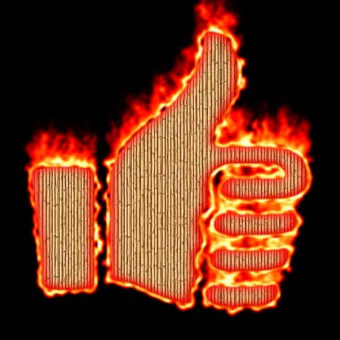 Burning Wood Logo Effect 22