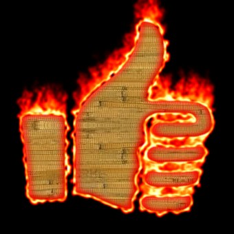 Burning Wood Logo Effect 24