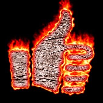 Burning Wood Logo Effect 42