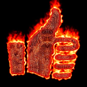 Burning Wood Logo Effect 45