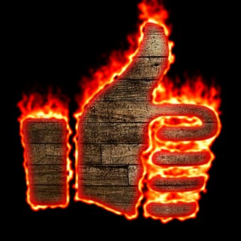 Burning Wood Logo Effect 51