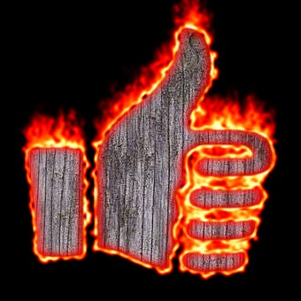 Burning Wood Logo Effect 59