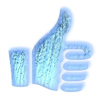 Realistic 3D Ice Logo Effect 5