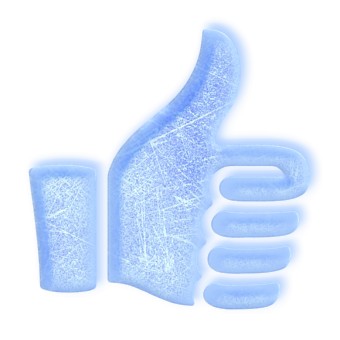 Realistic 3D Ice Logo Effect 6