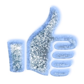 Realistic 3D Ice Logo Effect 7