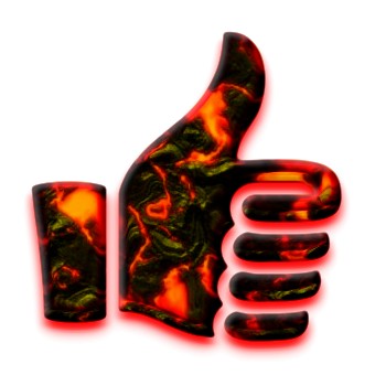 Realistic 3D Lava Logo Effect 1