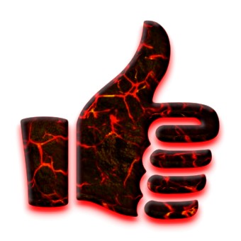 Realistic 3D Lava Logo Effect 3