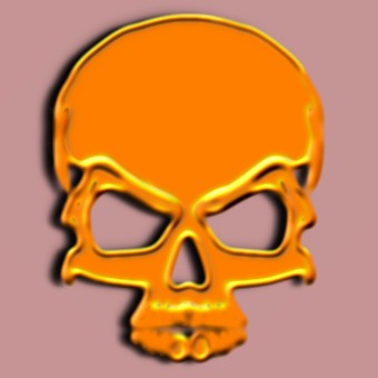 border 3d upper logo effect