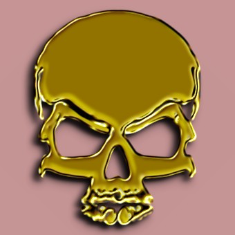 golden logo effect